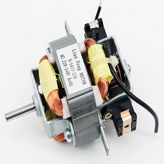 Teljesen tanúsított AC univerzális fúvómotor